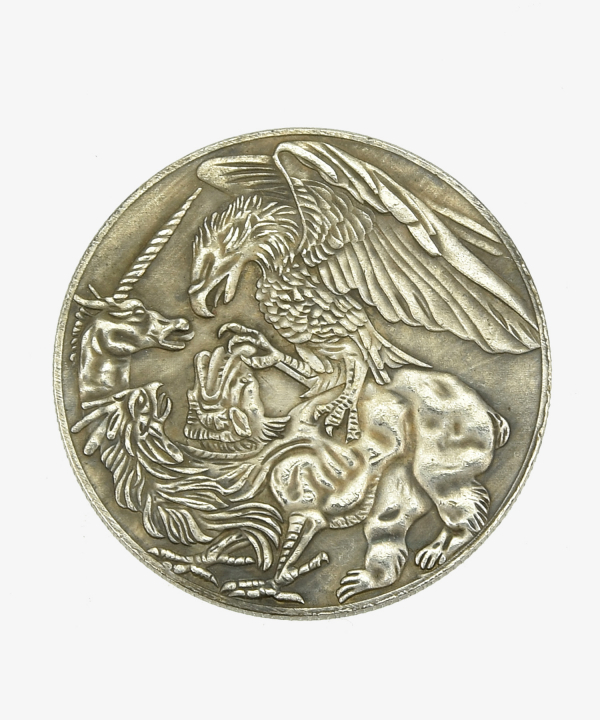 Medaille Karl Götz die russische Hydra